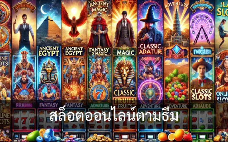สล็อตออนไลน์ตามธีม